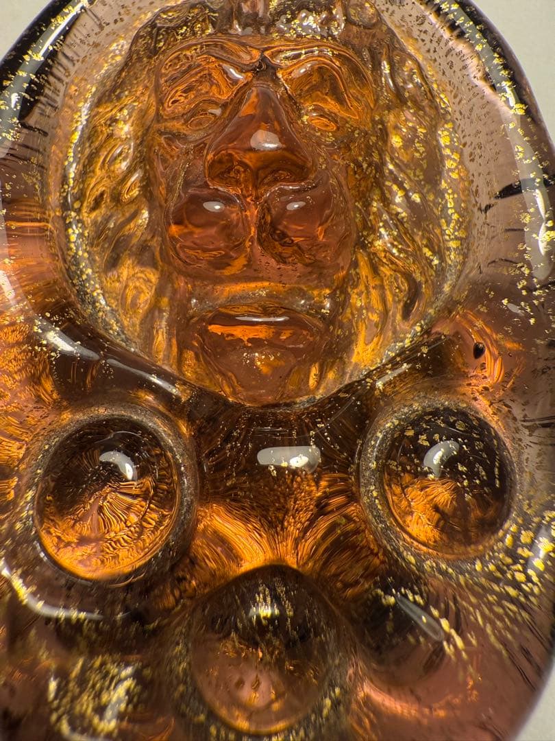 その他 murano glass lion vintage paper weights