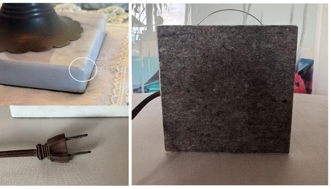 フェントン　ホブネイル　クランベリー　オパールセント　ランプスタンド