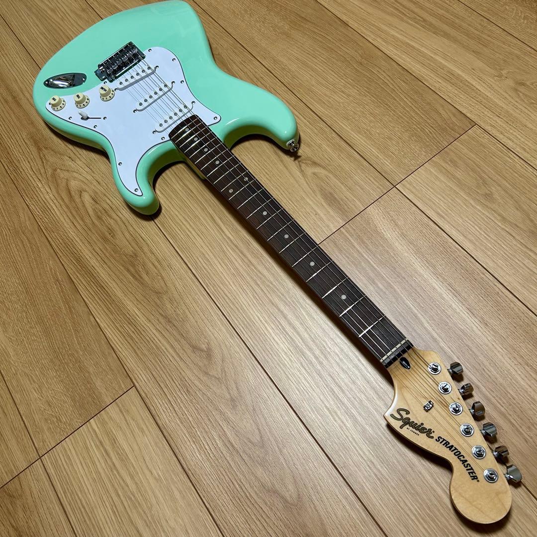 Squier Affinity FSR Stratocaster サーフグリーン