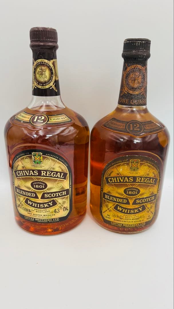 シーバスリーガル12年3本セット 700-1140ml 40-43%まとめ売り