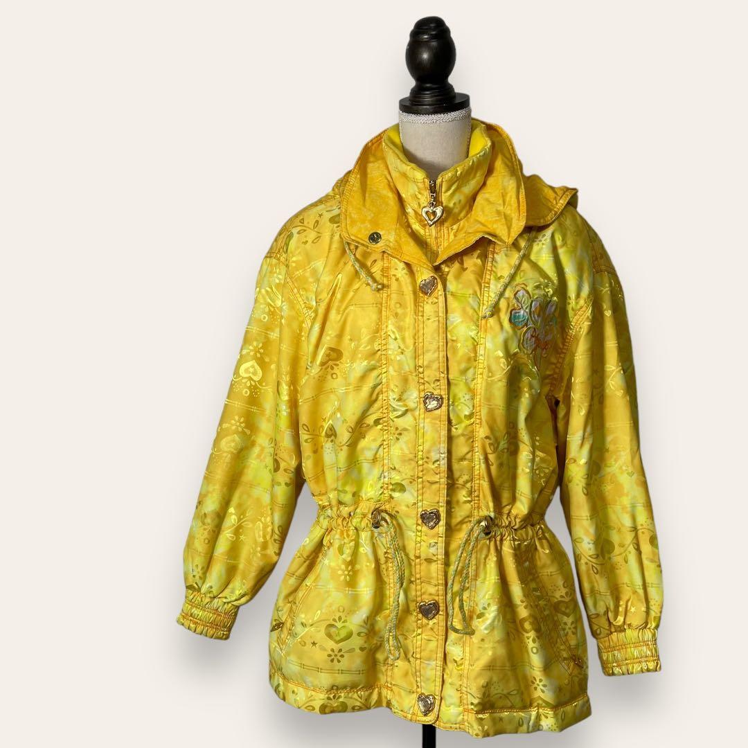 ミスフェニックス /総柄/スキーウェア/スノボード/ウィンタースポーツ/刺繍/L