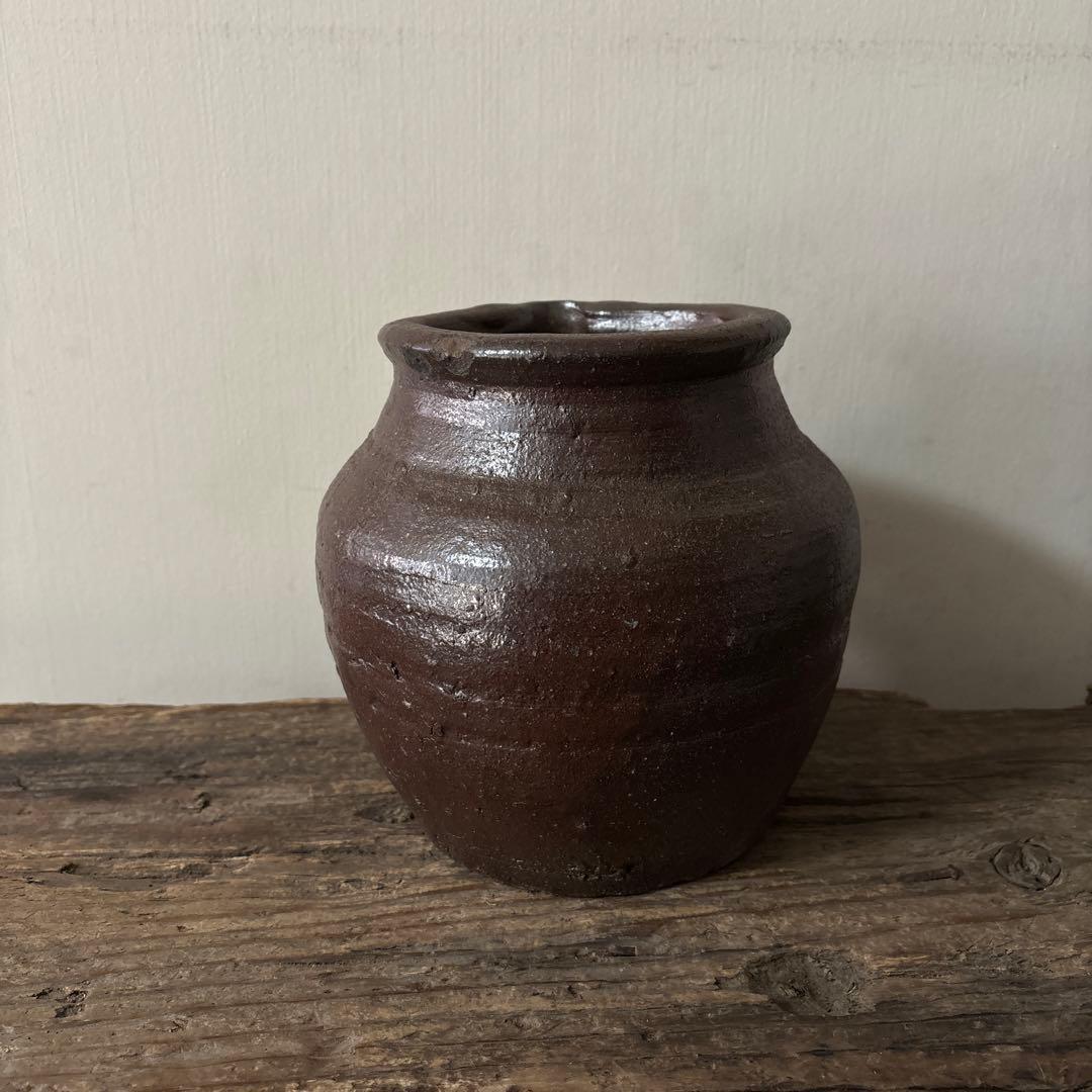 古備前片口壷 .古越前.常滑.丹波.信楽.瀬戸.六古窯　骨董　検:李朝　白磁