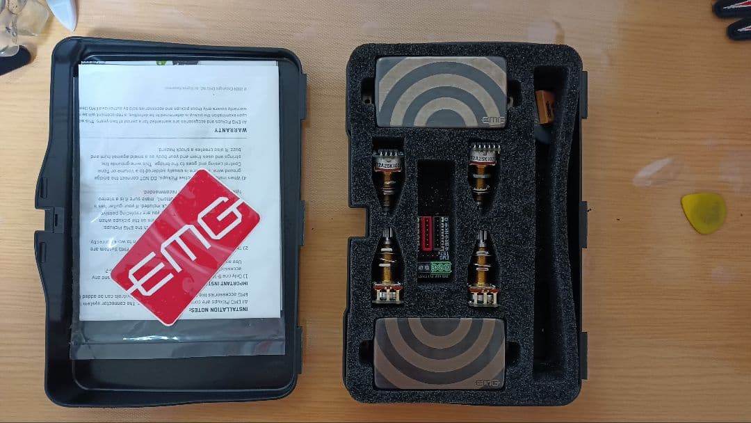 激レア 限定版EMG Zakk Wylde ピックアップセット