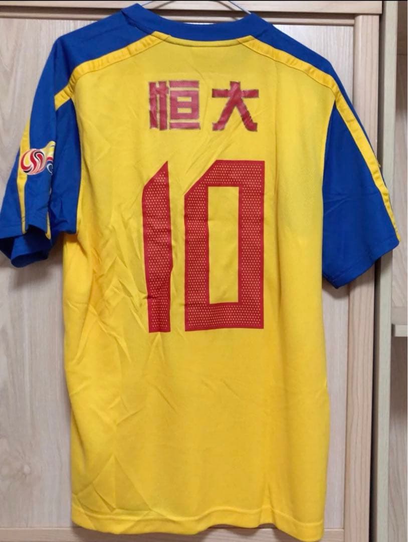 閲覧用⭐︎【選手支給品】広州恒大10番鄭智選手ユニフォームセット6枚