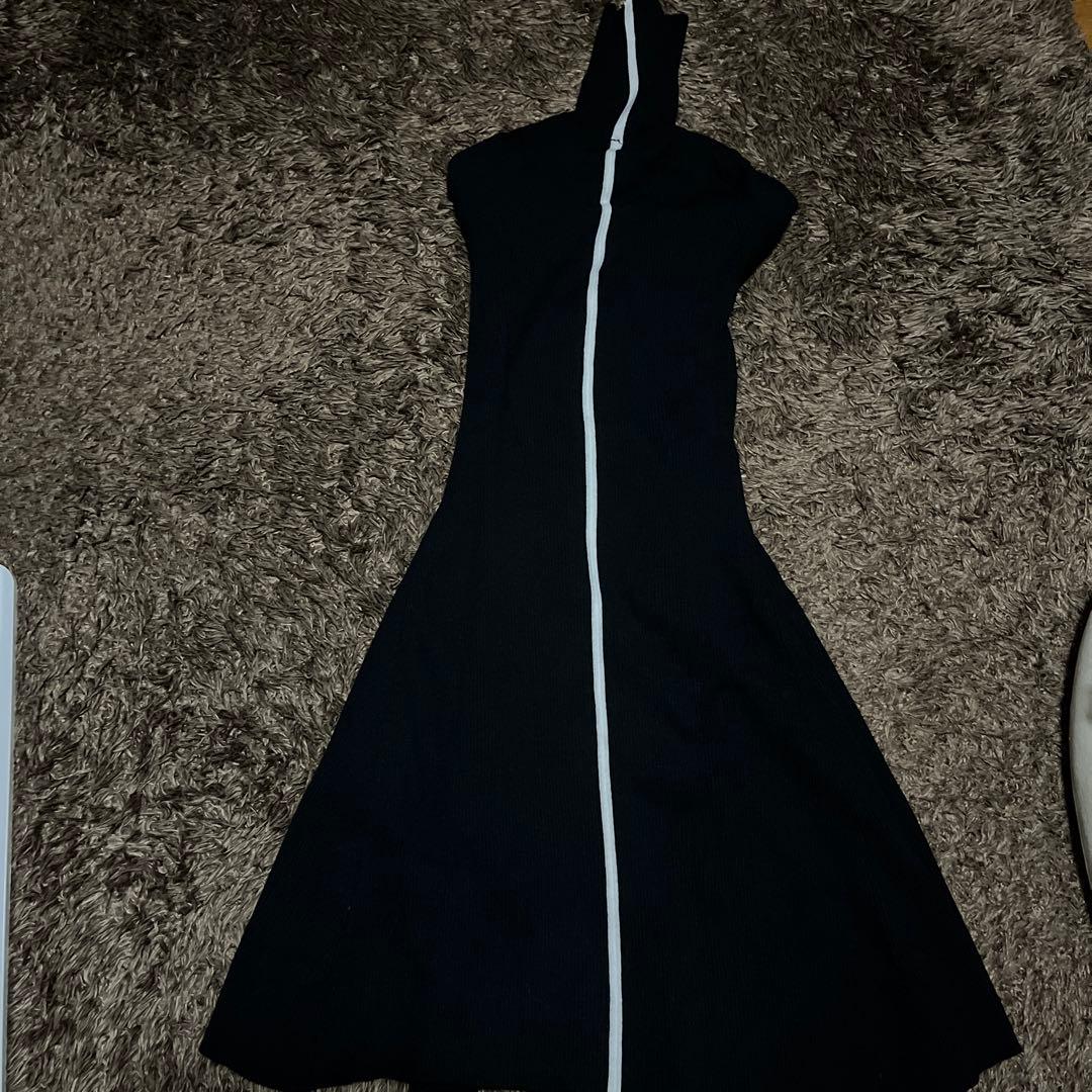 CPG GOLF タートルネック 黒 ワンピース