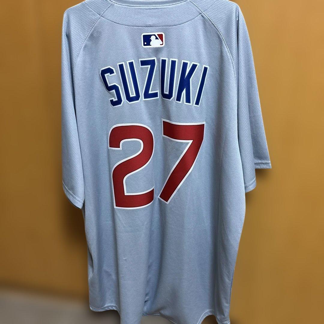 [シカゴカブス]定価28000円 鈴木誠也 レプリカ ユニフォーム　Lサイズ