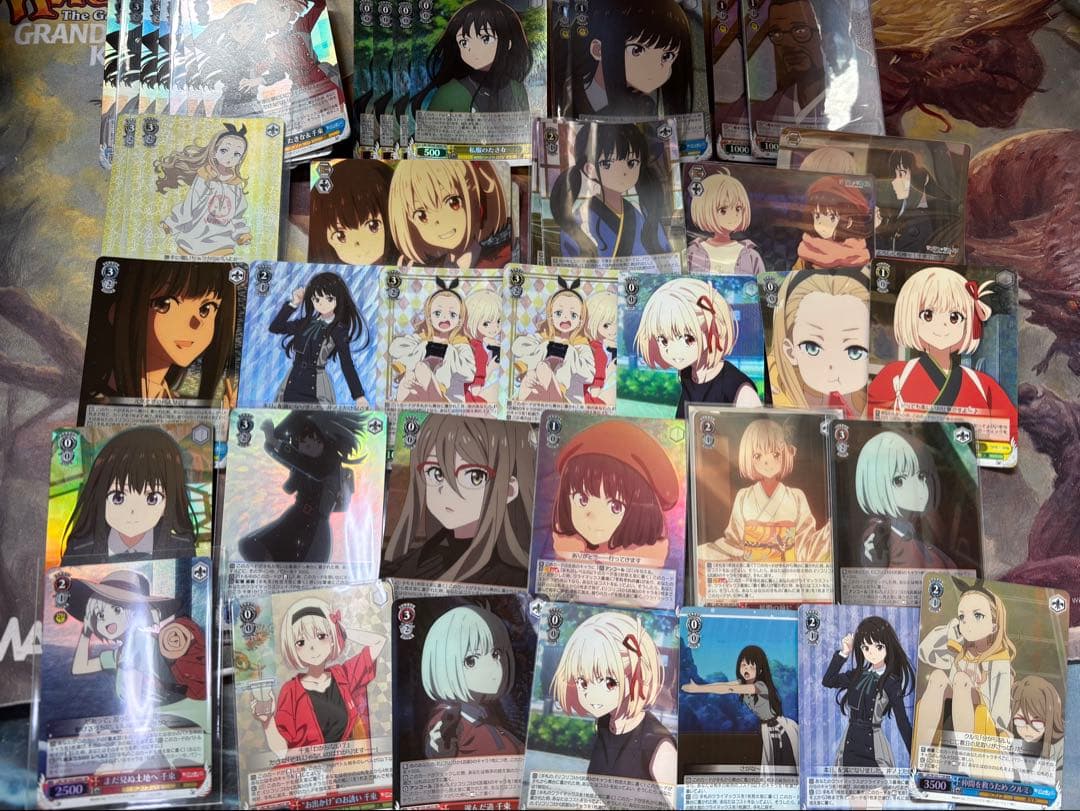 リコリスリコイル ヴァイスシュヴァルツ 光物 145枚　画像2枚 まとめ売り