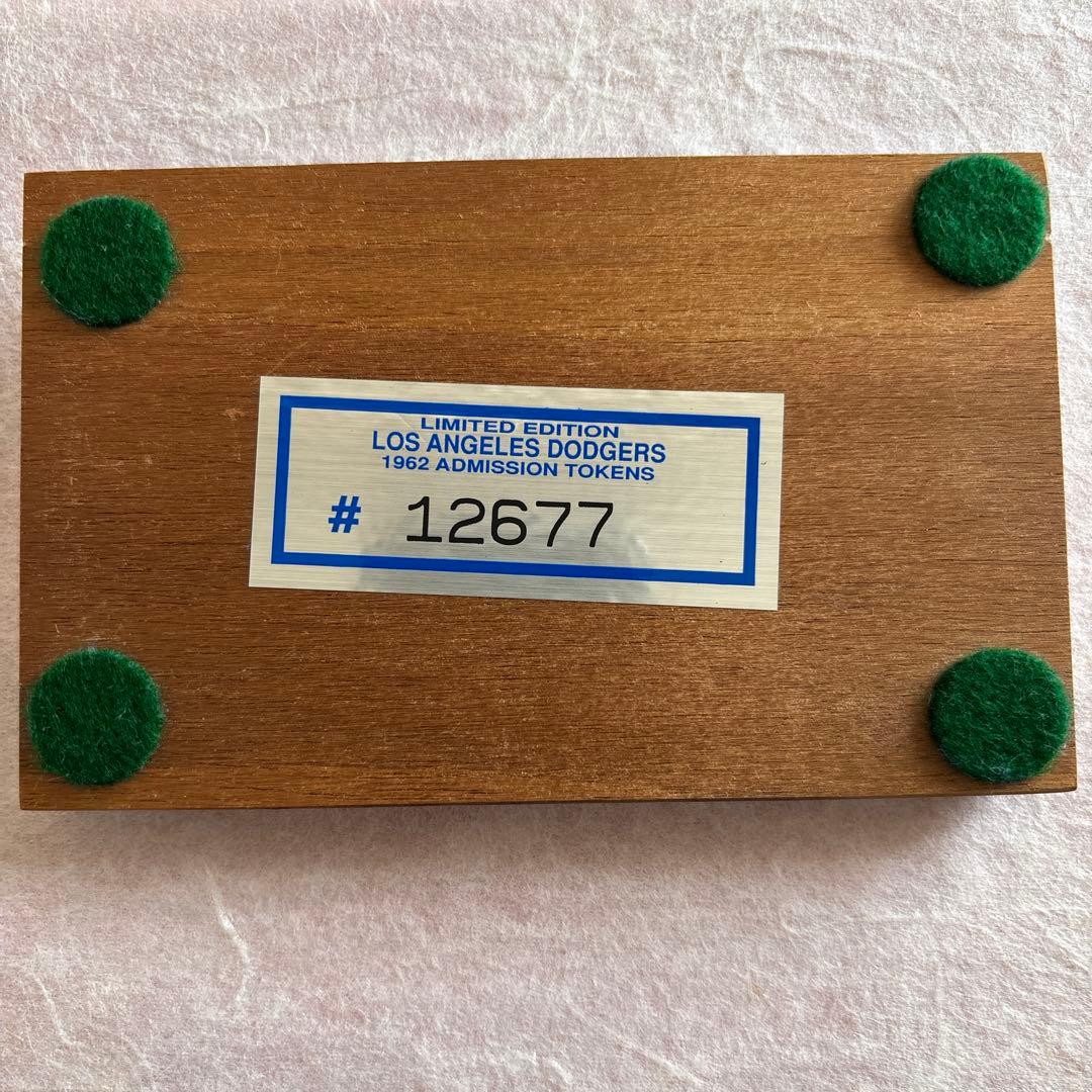 【激レア】1962年 ロサンゼルス・ドジャース 入場トークン 3枚セット