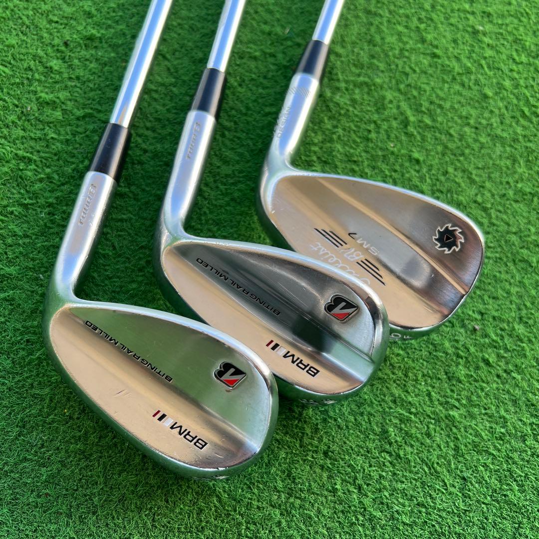 BRM SM7ウェッジ46°52°58°3本セット販売 フレックスS