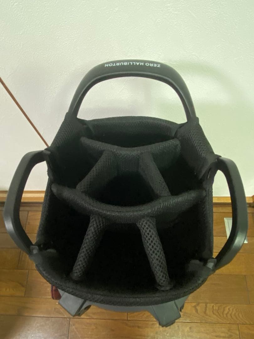 ◽️ ZERO HALLIBURTON キャディバッグ レッドカモ
