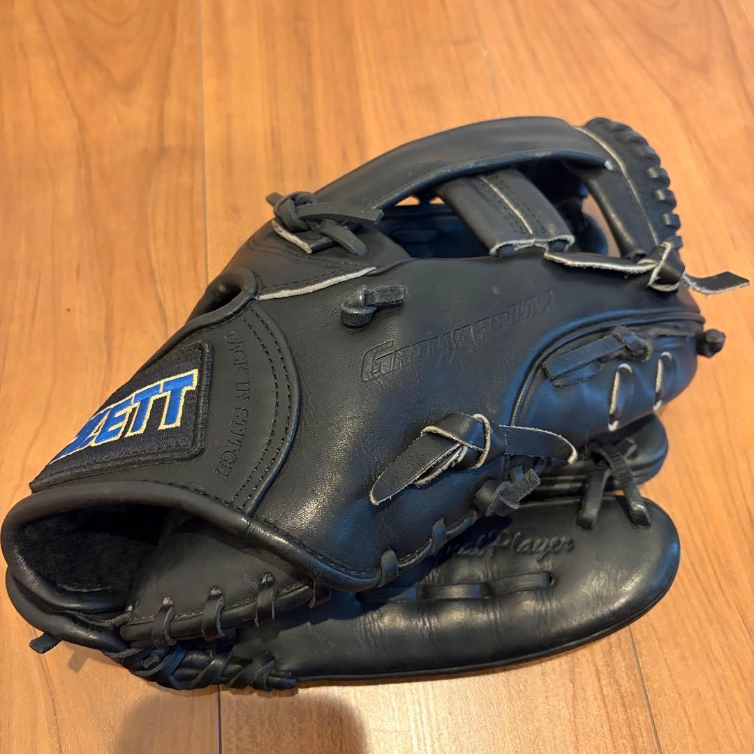 ZETT/ゼット 硬式用オールラウンドモデル グローブ ブラック