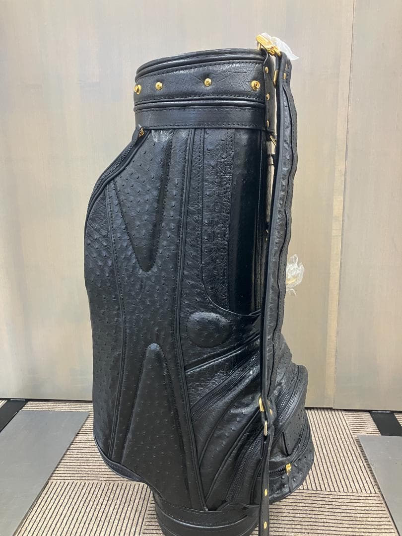 オーストリッチ　フルポイント　ゴルフバッグ　9インチ未使用