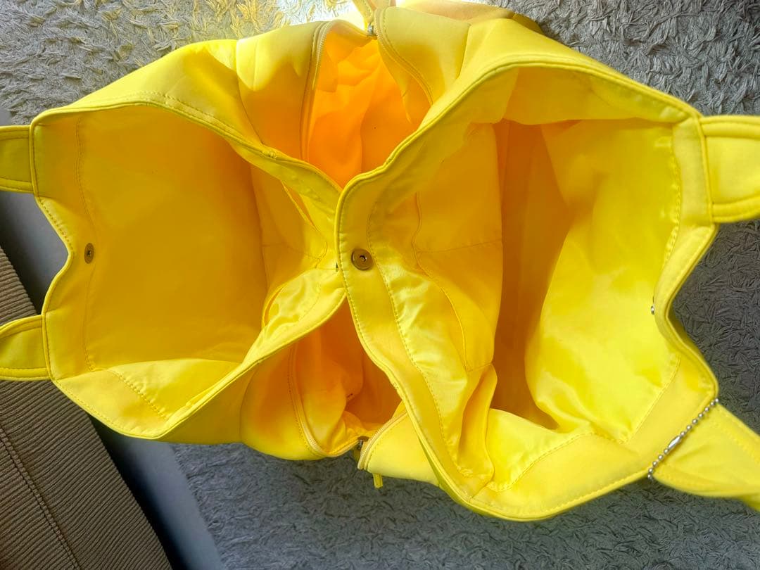 ゆい　MASTER BUNY ラバーキーホルダー付き イエロー