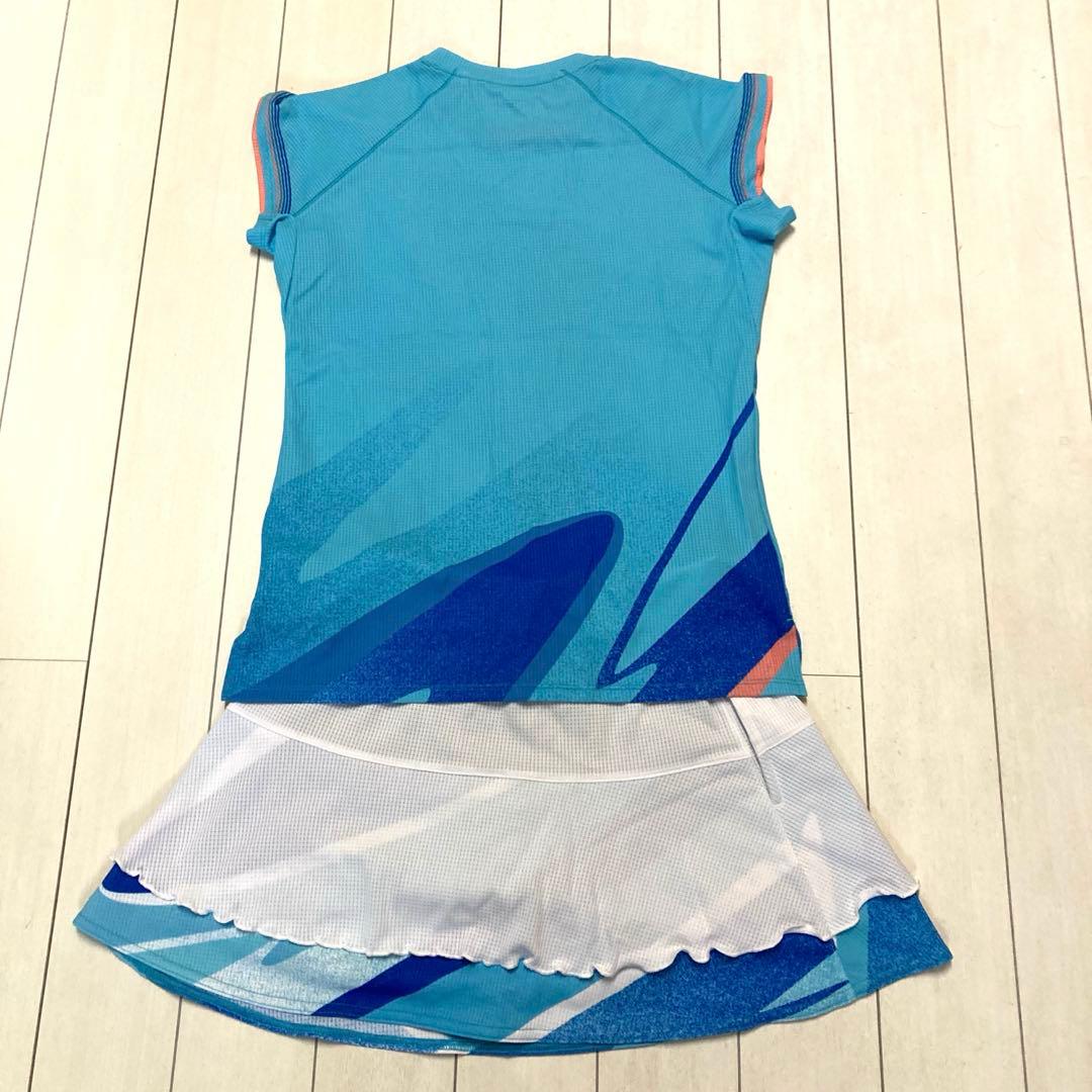 ミズノゲームシャツ、スコート上下セット売り　ソフトテニス