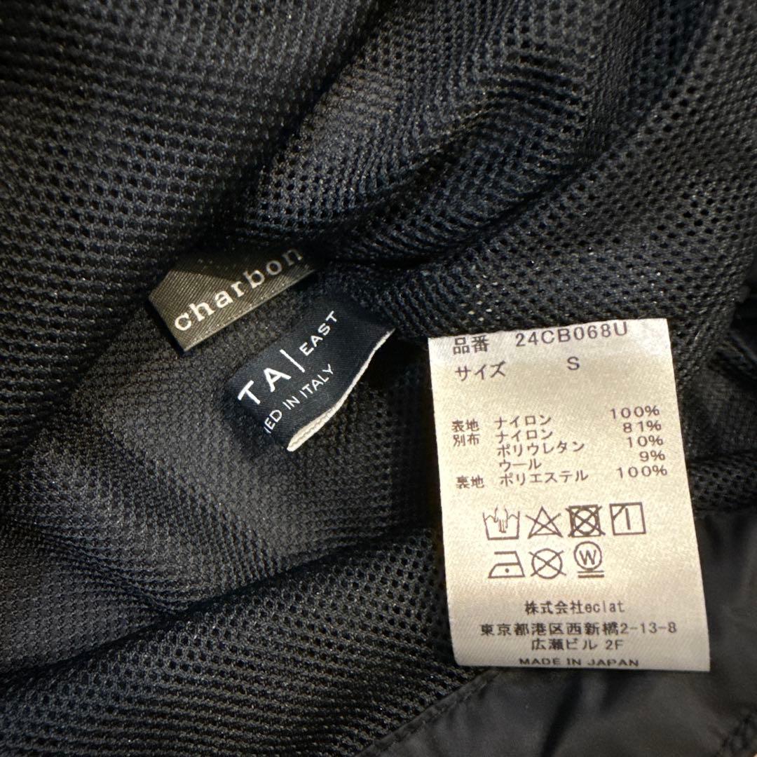 新品未使用 charbon LIMONTA NYLON ZIP UP PARKA