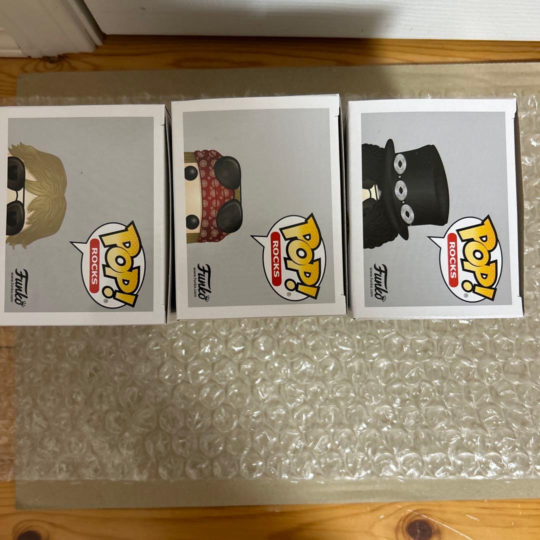 Funko POP！ ROCKS  GUNS'N'ROSES 3体セット