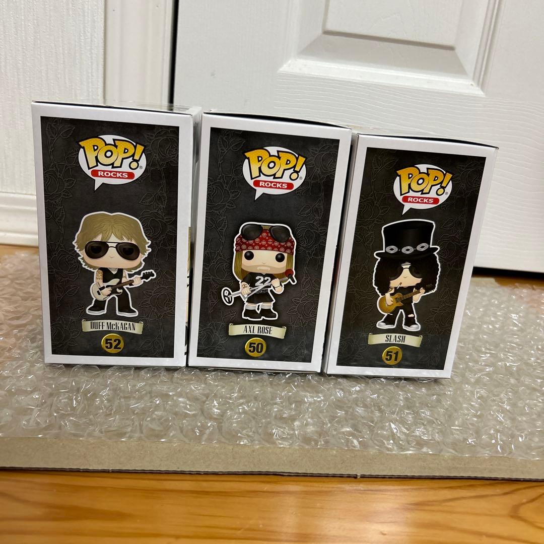 Funko POP！ ROCKS  GUNS'N'ROSES 3体セット