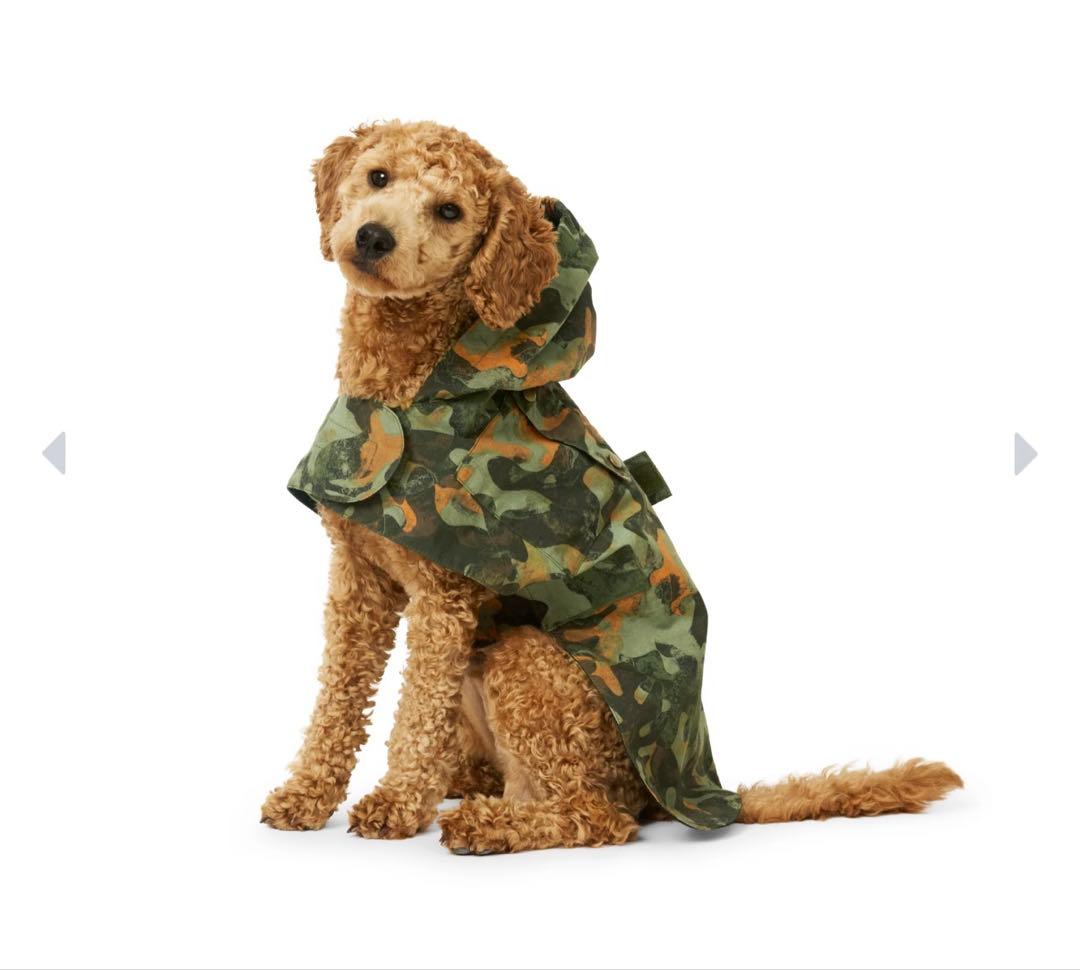 犬服・アクセサリー PALACE Barbour Dog Coat Camo