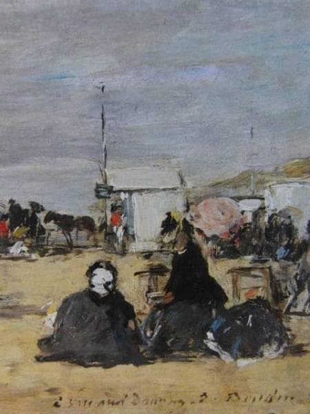 ウジェーヌ・ブーダン、TROUVILLE、海外版超希少レゾネ