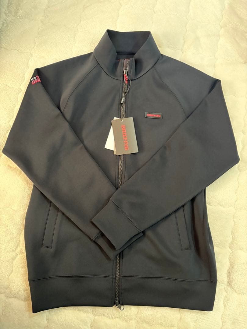【新品タグ付】BRIEFING 3Dロゴ　ジャケット ブルゾン　ブラック　黒