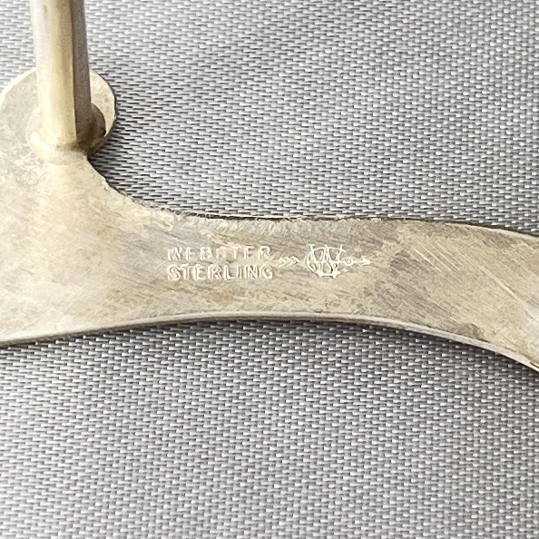 【Webster】ワイングラスコースター 8枚【純銀 / ガラス】 ホルダー