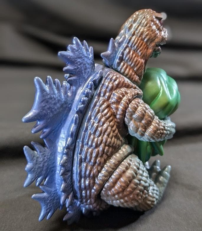 飛行ゴジラ＆ミニヘドラ（マーミット）ソフビ 怪獣天国ベビー ヘドゴジセット