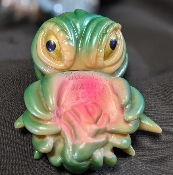 飛行ゴジラ＆ミニヘドラ（マーミット）ソフビ 怪獣天国ベビー ヘドゴジセット