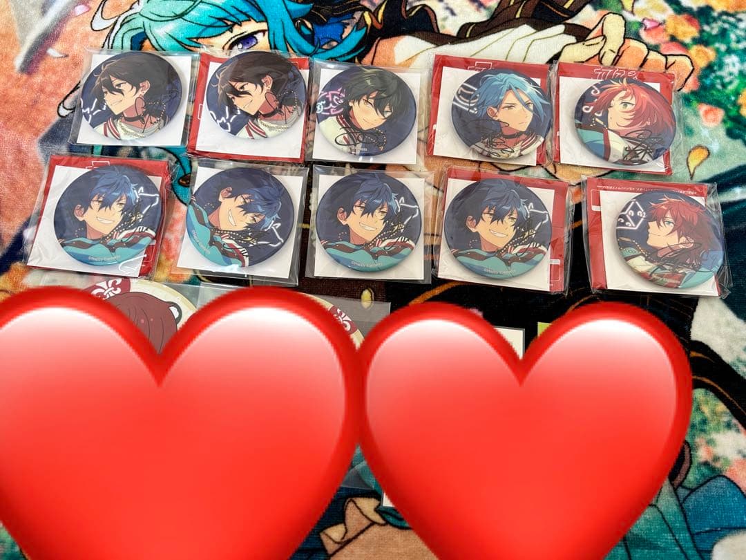 あんスタ　イベコレ　フィーチャー　缶バッチ