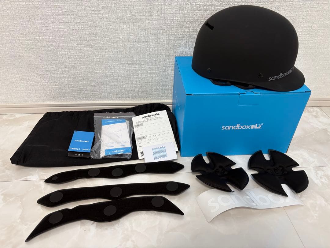 sandbox サイズM マットブラック ヘルメット