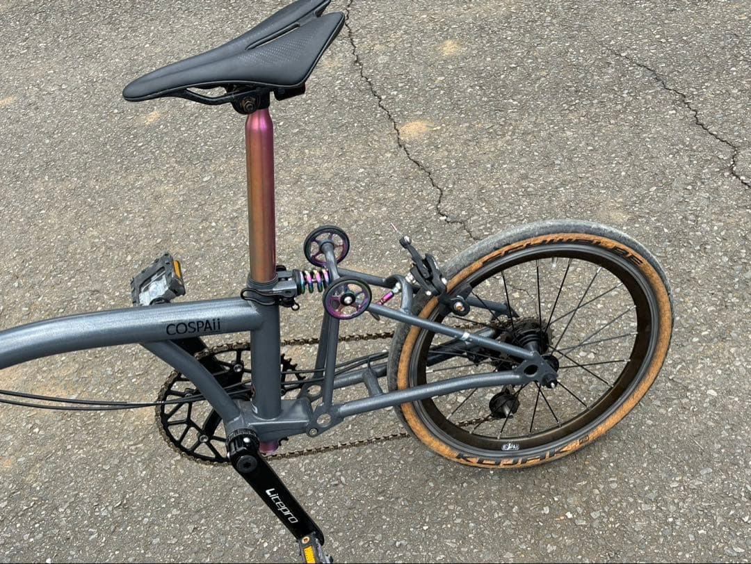 折りたたみ自転車　 COSPAII B5 カタツムリ　カスタム 送料込み