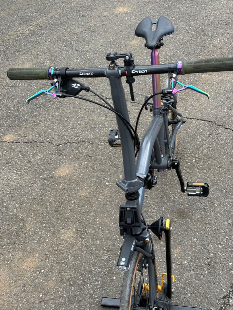 折りたたみ自転車　 COSPAII B5 カタツムリ　カスタム 送料込み