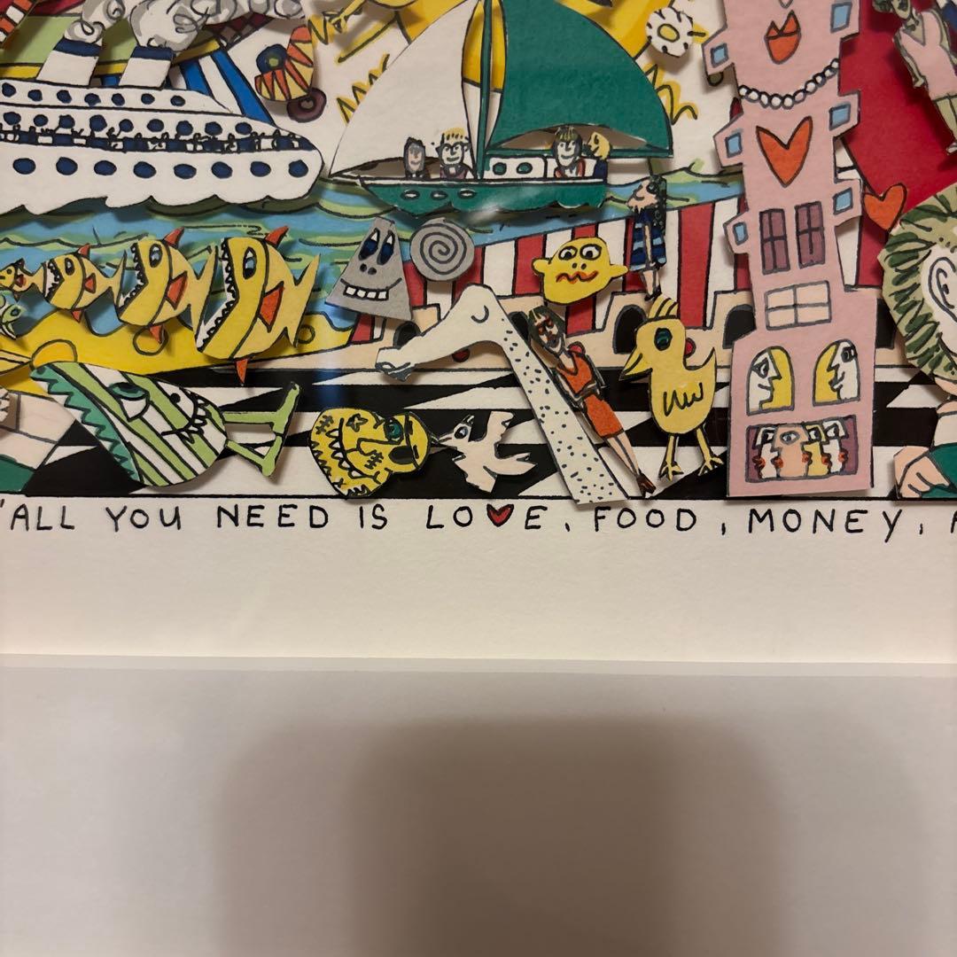 JAMES RIZZI シルクスクリーン A/P