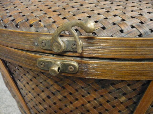 竹製網代籠 [B31599]