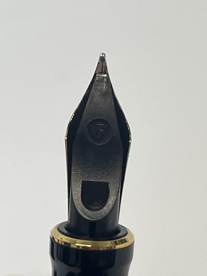 パーカー デュオフォールド クラシック ブラックGT センテニアル 万年筆 F