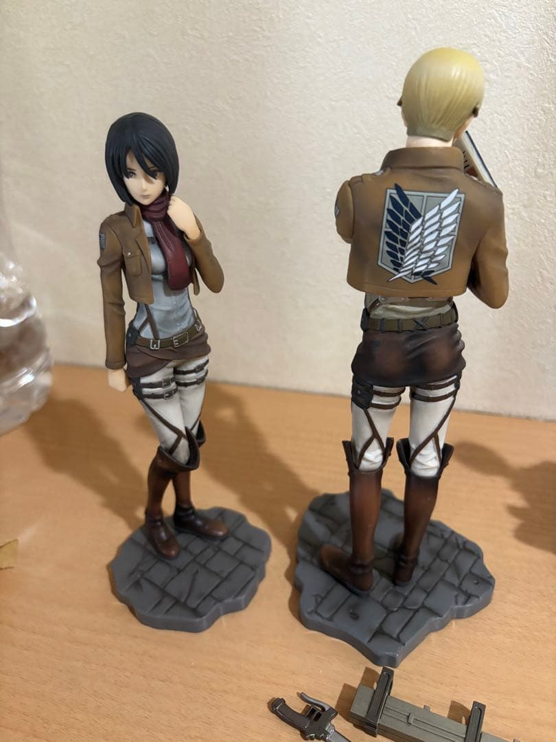 一番くじ 進撃の巨人 自由への進撃 エレン リヴァイ ハンジ ミケ ミカサ 5種