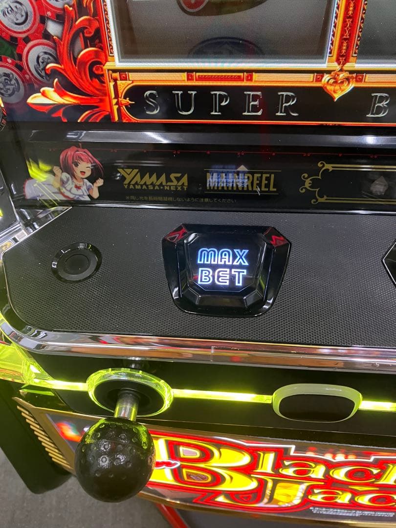 スマスロ実機 パチスロ L スーパーブラックジャック 簡易ユニット付⭕️送料無料⭕️