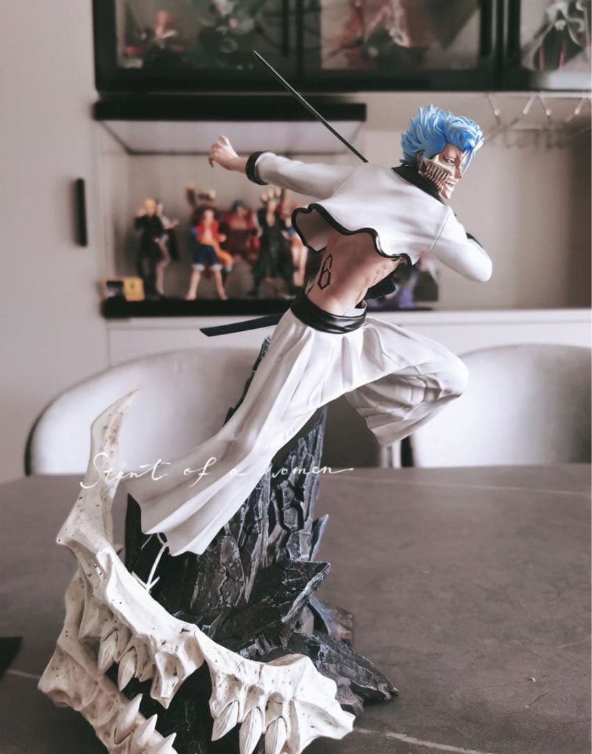 BLEACH 黒衣少年図グリムジョー 1/6ガレージキット ガレキ スタチュー⑧