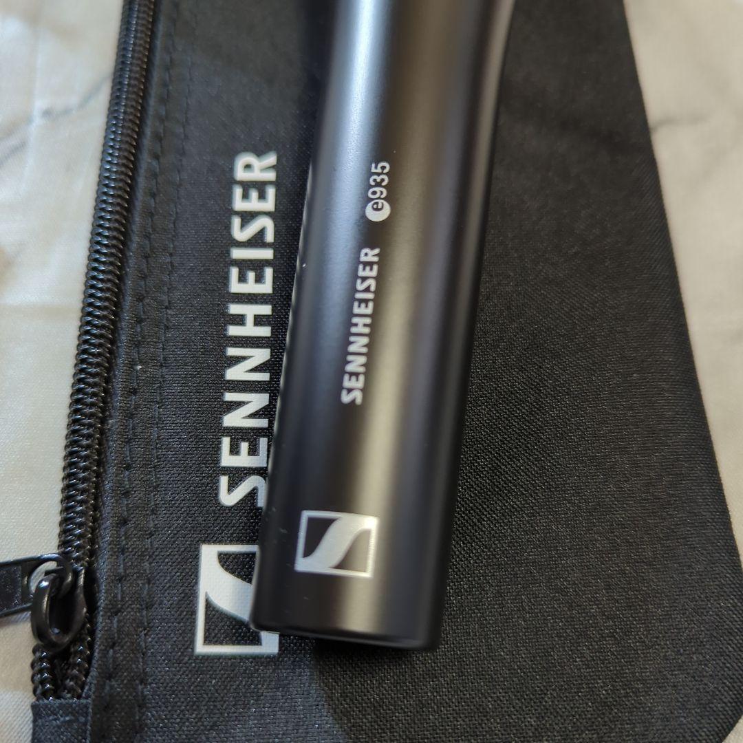 美品 ゼンハイザー e935 ダイナミックマイク マイクケーブル セット