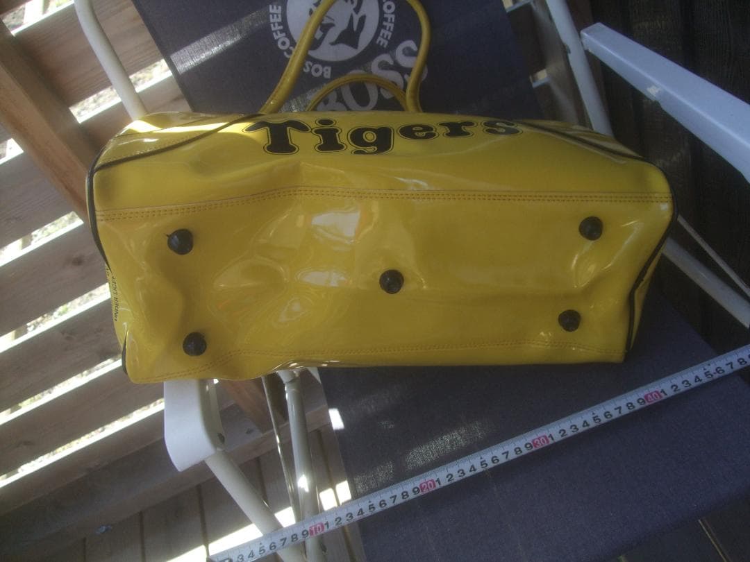 昭和レトロ★ 阪神タイガース　ボストンバッグ ★タグ付き未使用