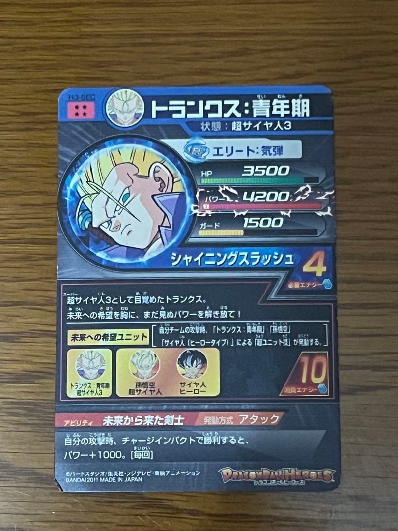 トランクス：青年期