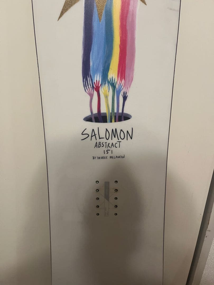 美品【SALOMON】スノーボードABSTRACT