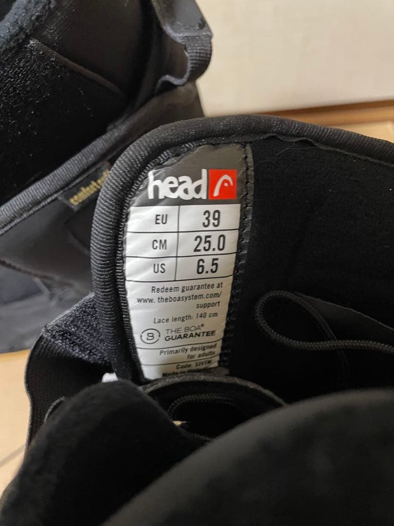 head スノーボードブーツ ウィメンズ 美品 ブラック