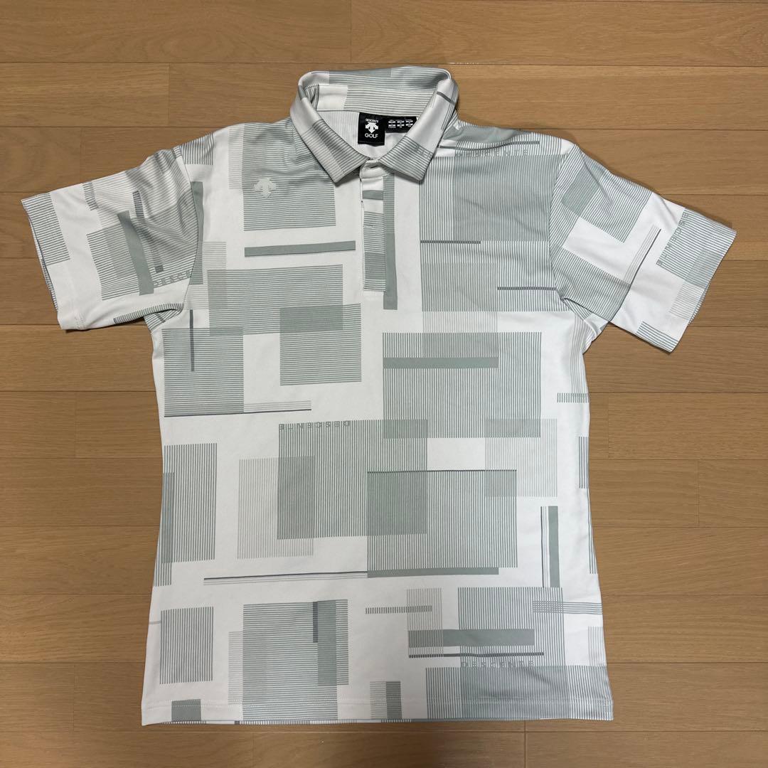 【上下セット】デサントゴルフ 半袖ポロシャツ＆ショートパンツ セットアップ Ｌ