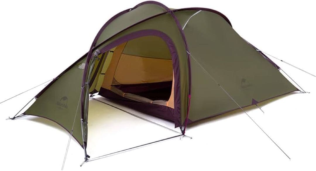 Naturehike アウトドアテント Hiby3 2-3人用　グリーン