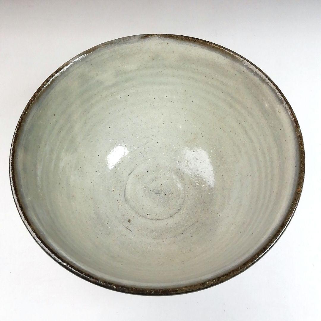 Ｔ４０　茶碗　『白丹波　茶碗』『丹波焼』『市野豊治』　共箱　抹茶碗　茶道具