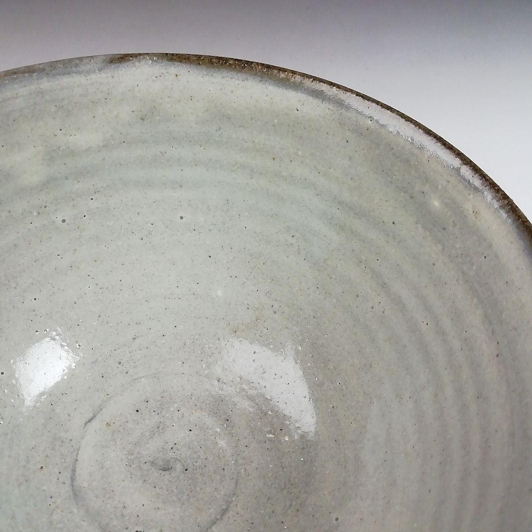 Ｔ４０　茶碗　『白丹波　茶碗』『丹波焼』『市野豊治』　共箱　抹茶碗　茶道具