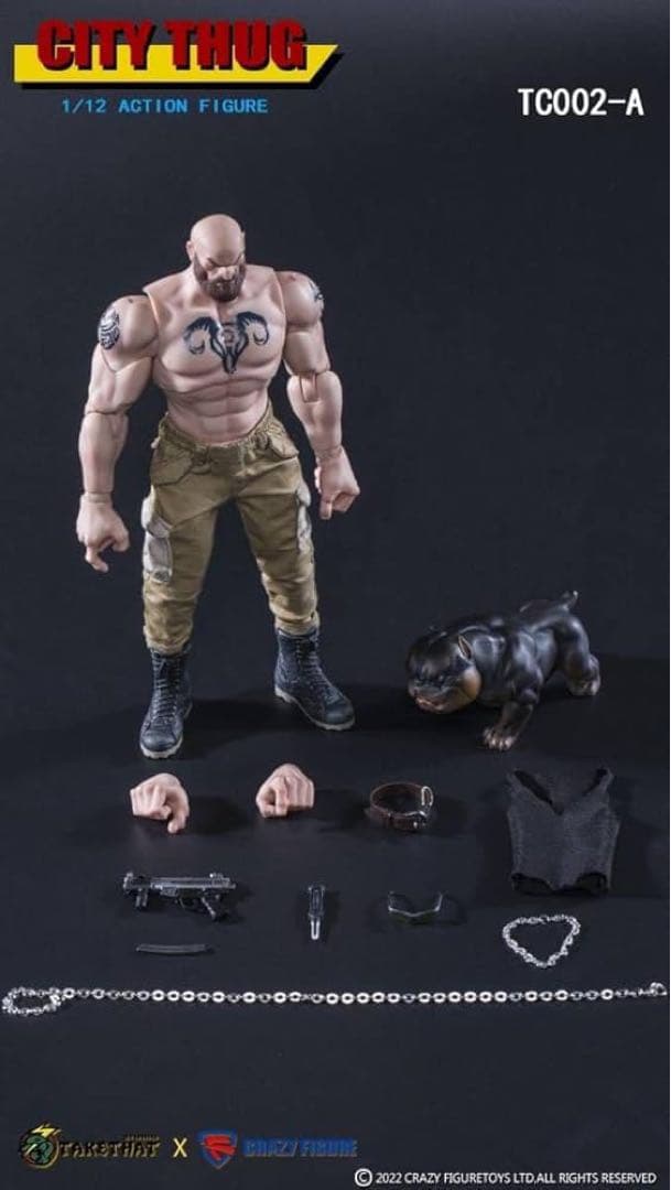 TAKETHAT X CRAZY FIGURE 1/12 シティー サグ