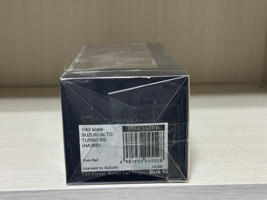 MARK43 1/43 スズキ アルトターボRS ピュアレッド ミニカー