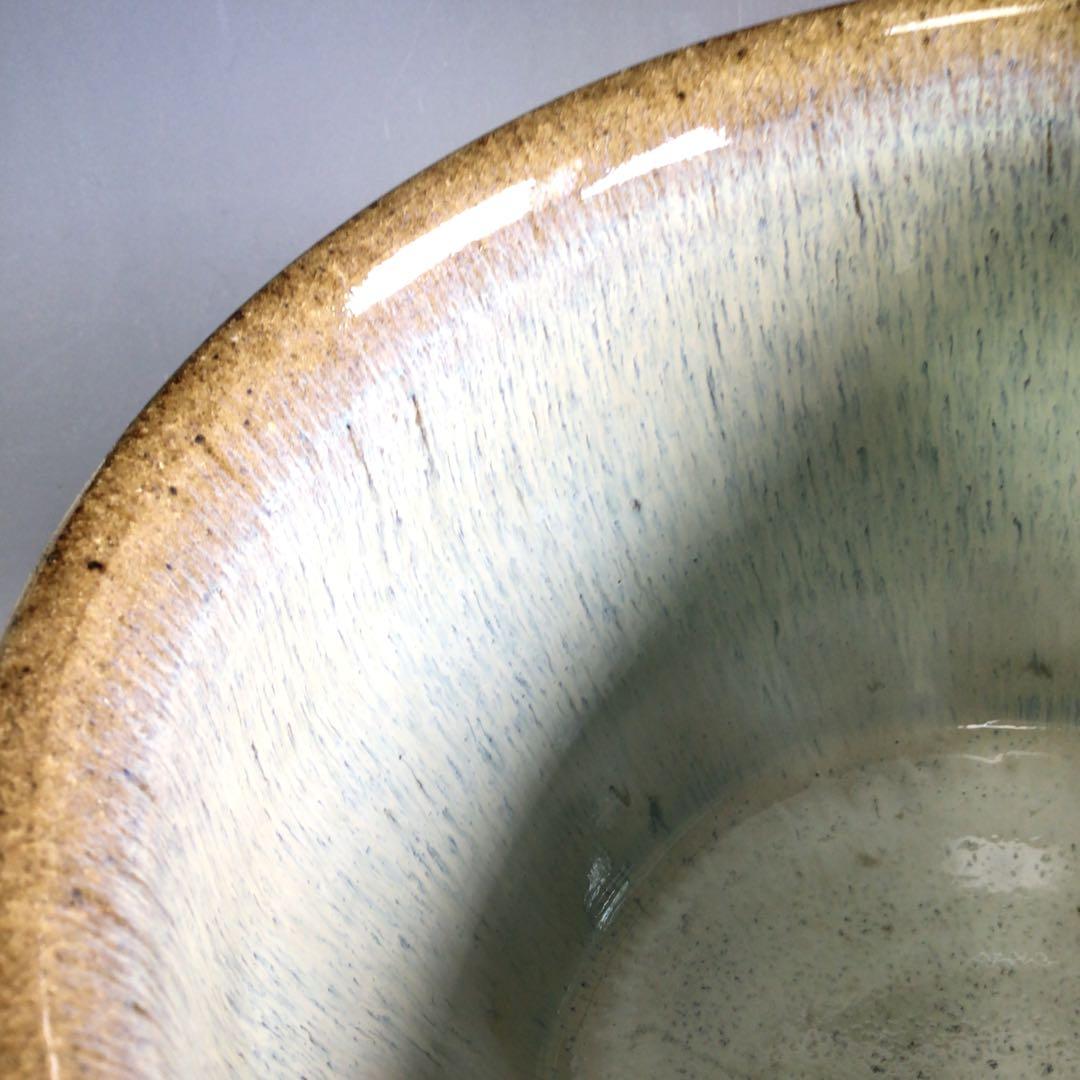 Ｒ７４４　水指　『武村利左エ門造』『朝鮮唐津』『片口水指』　共箱　茶道具