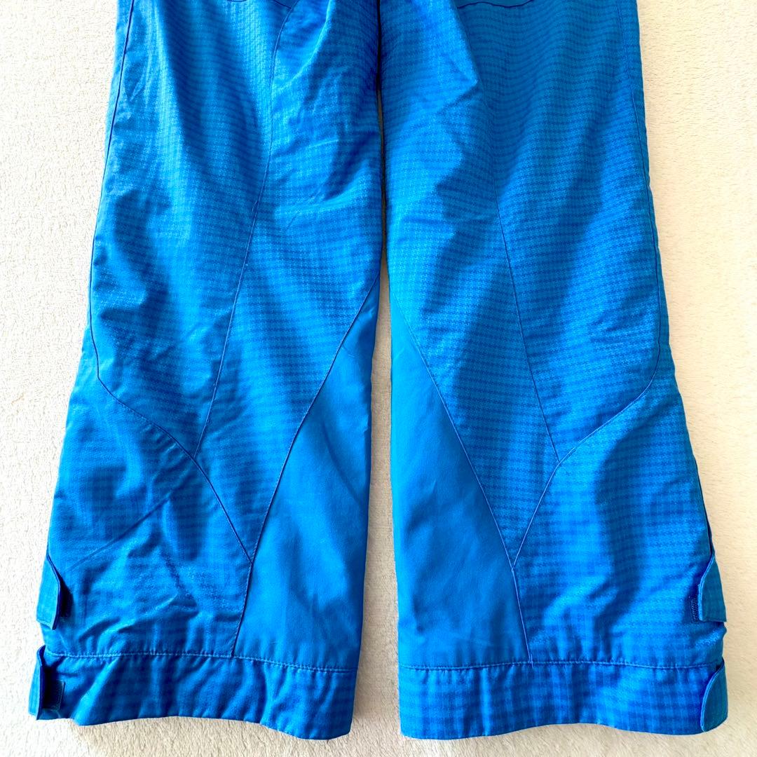 150 phenix スキー　上下　グリーン　ブルー　スノーウェア　サイド全開